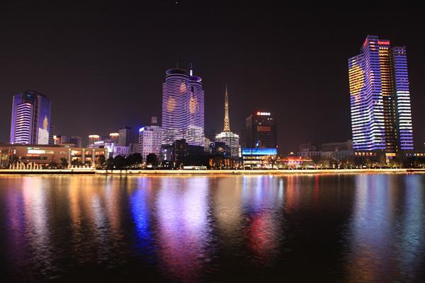 寧波三江六岸夜景美化